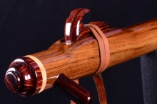 Teak Native American Flute, Minor, Bass B-3, #I39G